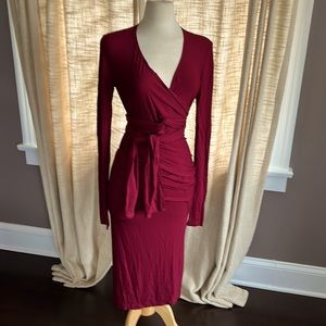 Donna Karan wrap dress size S